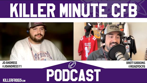 WATCH! Ep. 18 - KillerFrogs Killer Minute College Football Podcast: TCU at Texas Tech Preview